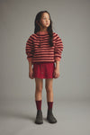 Organic Cotton Corduroy Skirt - Prune