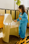 Organic Play Set — Long Sleeve + Pants in Blue