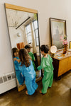 Organic Play Set — Long Sleeve + Pants in Blue