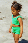 Fluffy Bikini in Green