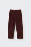 Organic Cotton Corduroy Pants - Chocolate