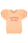 Sweatshirt Dress | Peach Piupiuchick Print