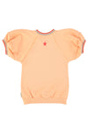 Sweatshirt Dress | Peach Piupiuchick Print