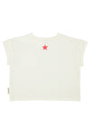 T-Shirt | Ecru W/ Peace Print