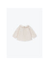 Arsène et les Pipelettes Baby Blouse With Heart Embroidery - Powder Pink