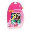 Stickers for babies - Djeco - Birds, 62 pcs