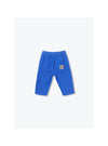 Arsène et les Pipelettes Fine Velvet Baby Trousers - Cobalt