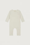Gray Label Baby Suit with Snaps GOTS - Cream