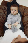 Gray Label Baby Leggings GOTS - Gray Melange - Cream