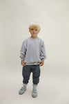 Gray Label Dropped Shoulder Sweater GOTS - Gray Melange