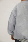 Gray Label Dropped Shoulder Sweater GOTS - Gray Melange