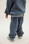 Gray Label Track Pants GOTS - Blue Gray