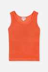 MARCEL TERRY SHINY CORAL `TOP
