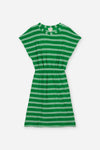 ROBE APRIL SUMMER GREEN STRIPES