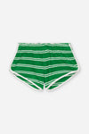 SHORT JUJU SUMMER GREEN STRIPES