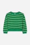 SWEAT NAT SUMMER GREEN STRIPES