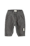 Baby Trousers - Grey w/ Black Stripes
