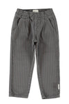 Trousers - Grey w/ Black Stripes
