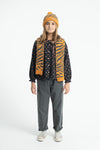 Trousers - Grey w/ Black Stripes